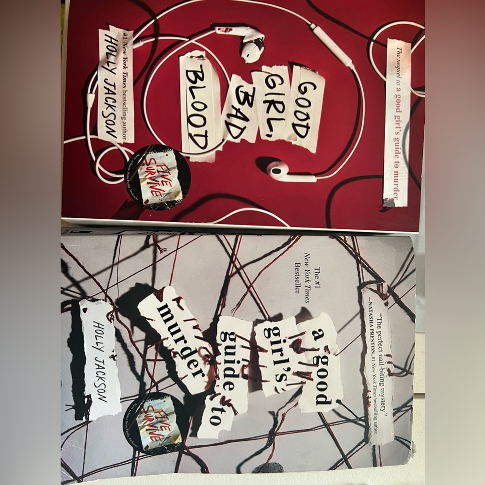 Two books in holly Jackson series